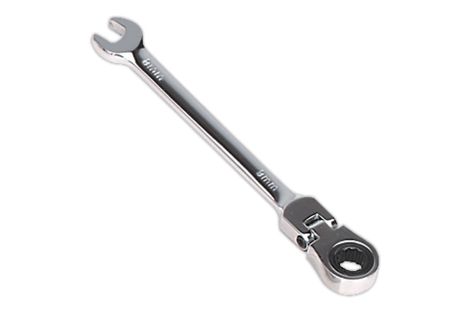 Flex-Head Ratchet Spanner