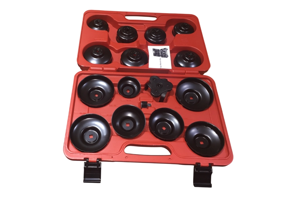 Oil Filter Wrench Set 16 Pcs - Cup Type