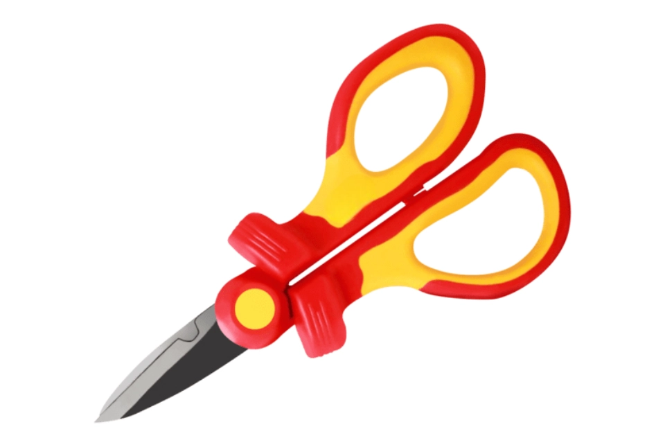 6" Insulation VDE Electricians Scissors
