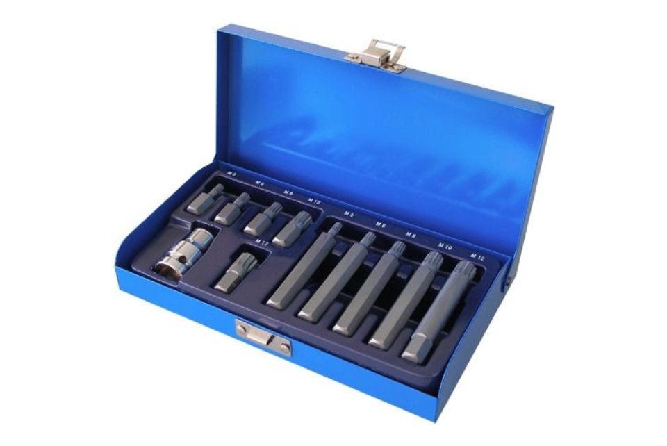 11PC Power Bit Set Spline