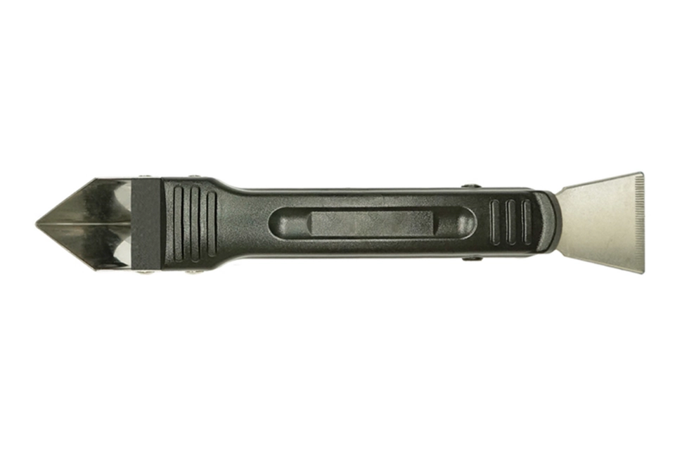 Silicone Scraper Stainless Blade on Both Ends