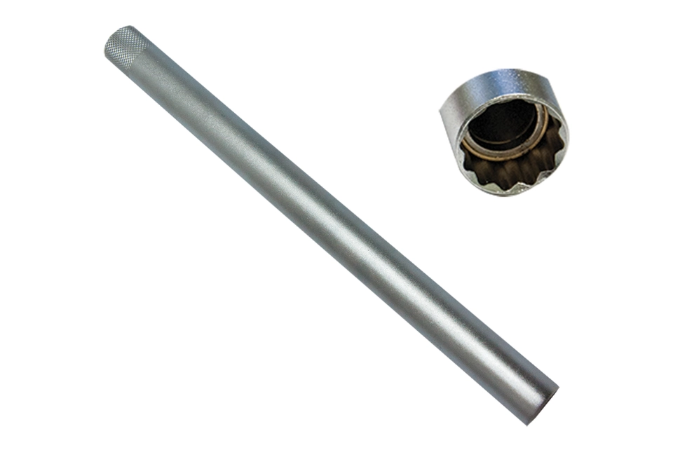 Spark Plug SKT 21mm 12PT 250mm Magnetic