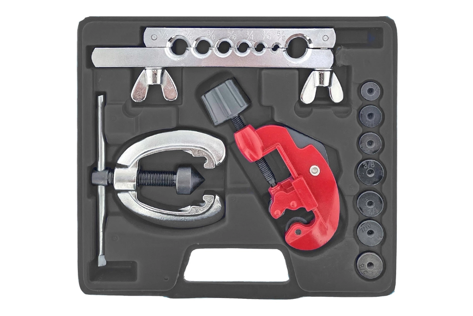 10pc Pipe Flaring & Cutting Kit