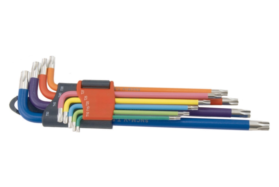 Extra-Long TRX Star Key 9 Pcs