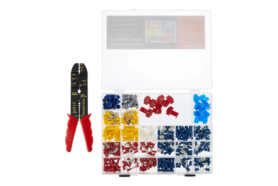 361 Pcs Terminal & Crimping Tool Kit