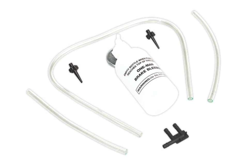 Brake Bleeder Set - Large Size Bottle