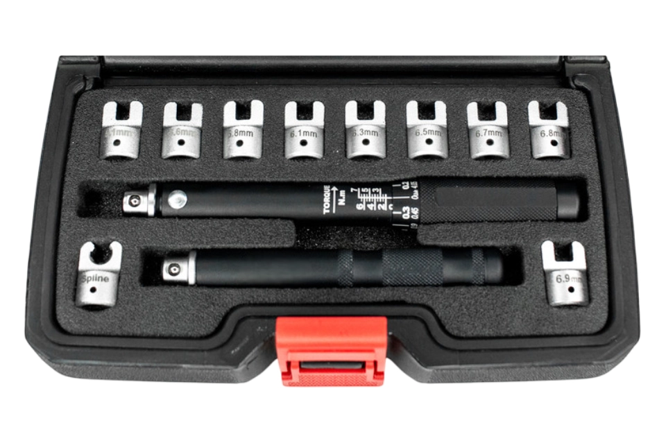 Spoke Torque Wrench Kit 2-15Nm