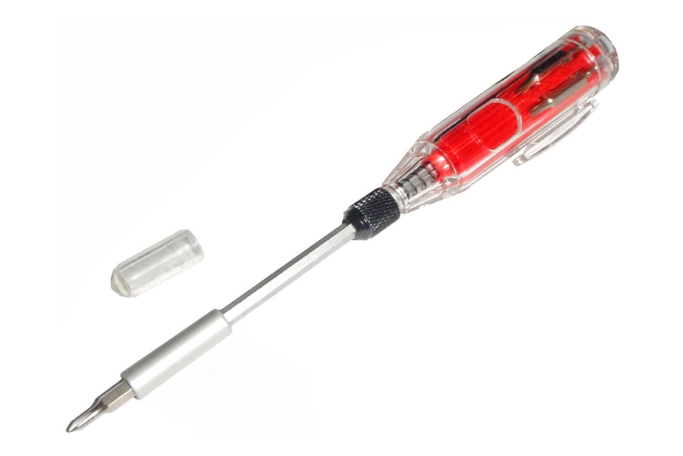 12-In-1 Precision Screwdriver with Extendable "Hexagon"