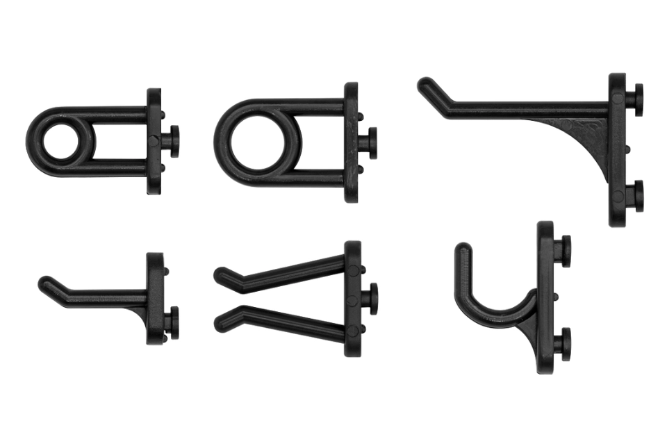 Hook Assortment for Plastic Pegboard