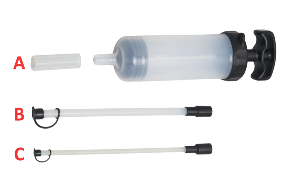 250CC Manual Bendable Fluid Refill & Extractor - NBR