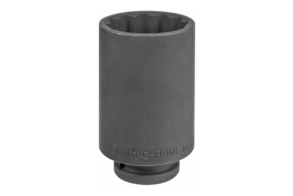 1/2"Dr. x 46mm x 12PT x 100L Socket