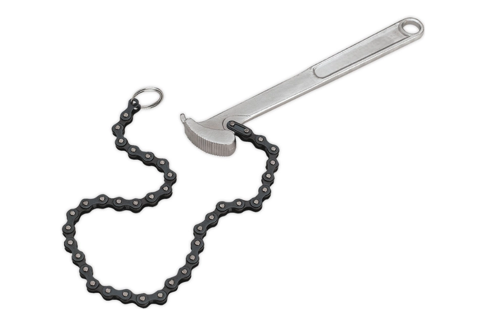 Oil Filter Chain Wrench (30-160mm)