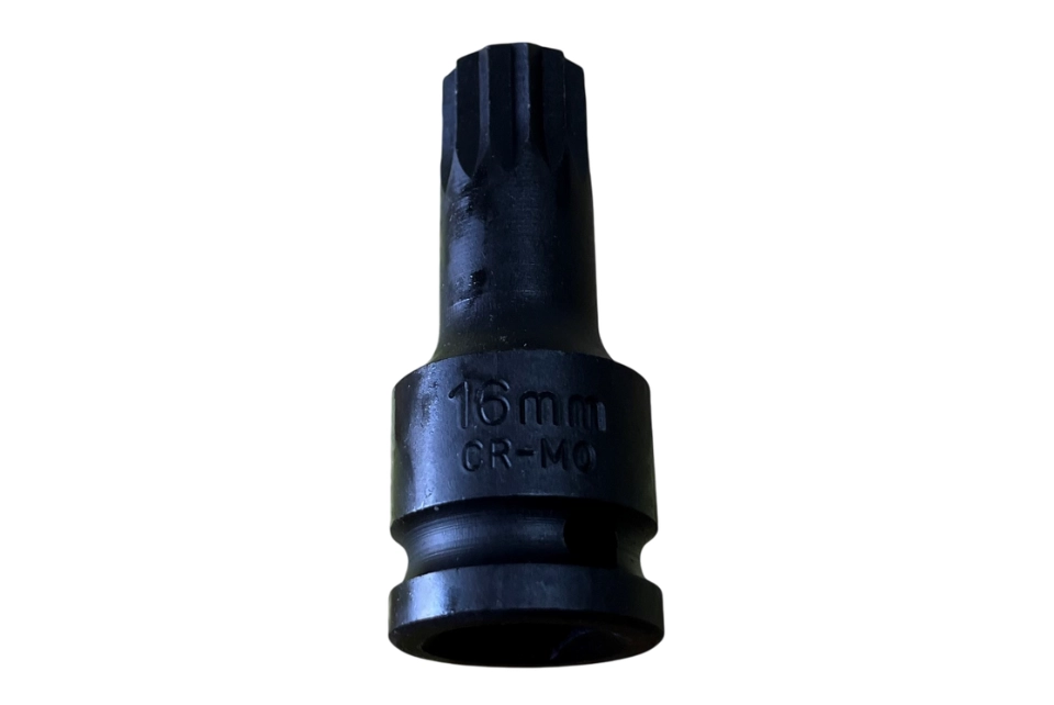 1/2"DR. Spline Impact Bit Socket (Tamperproof)