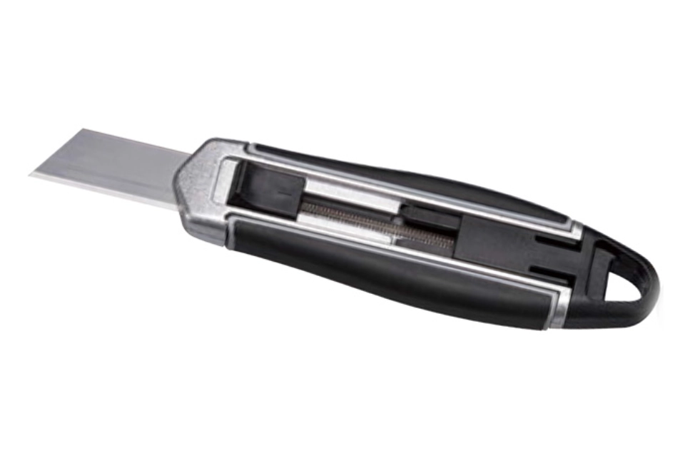 Safety Retractable Knife with 1PC SK-5 Blade