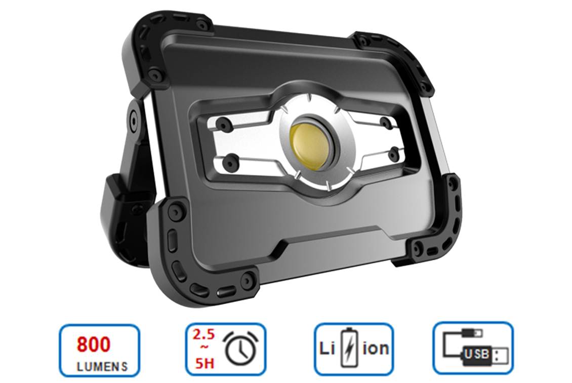 Rechargeable 10W COB Super Bright Floodlight
