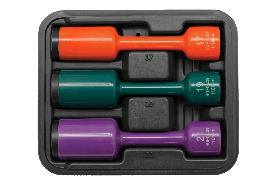 1/2"DR.*3PC Torsion Stick Set (120L)