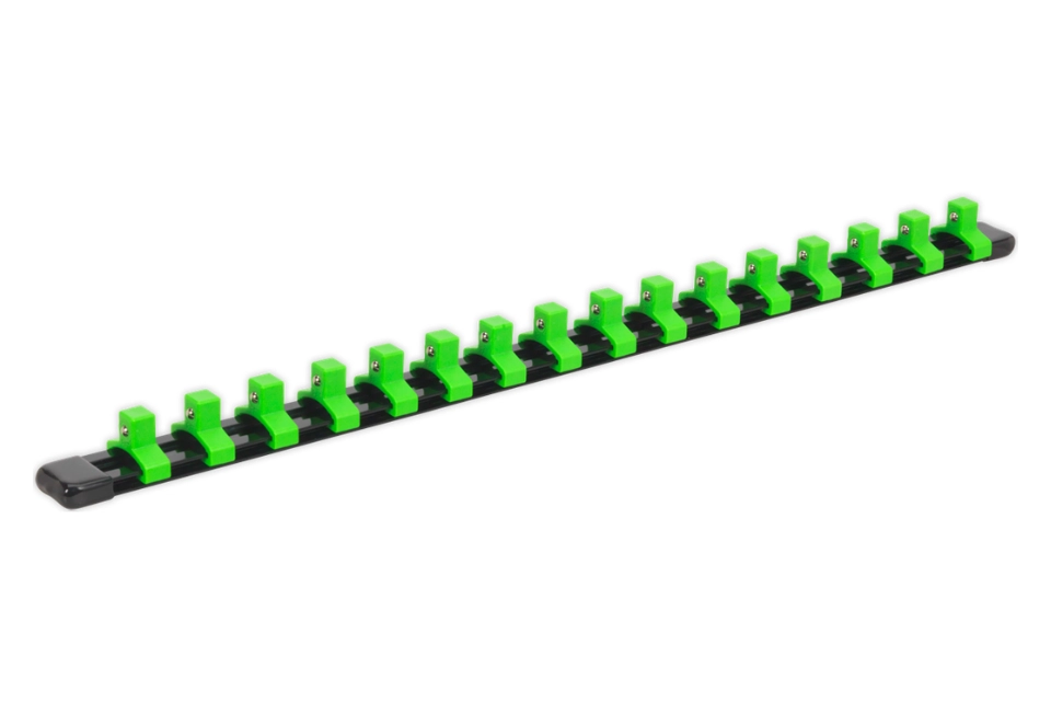Socket Retaining Rail - with 16 Clips