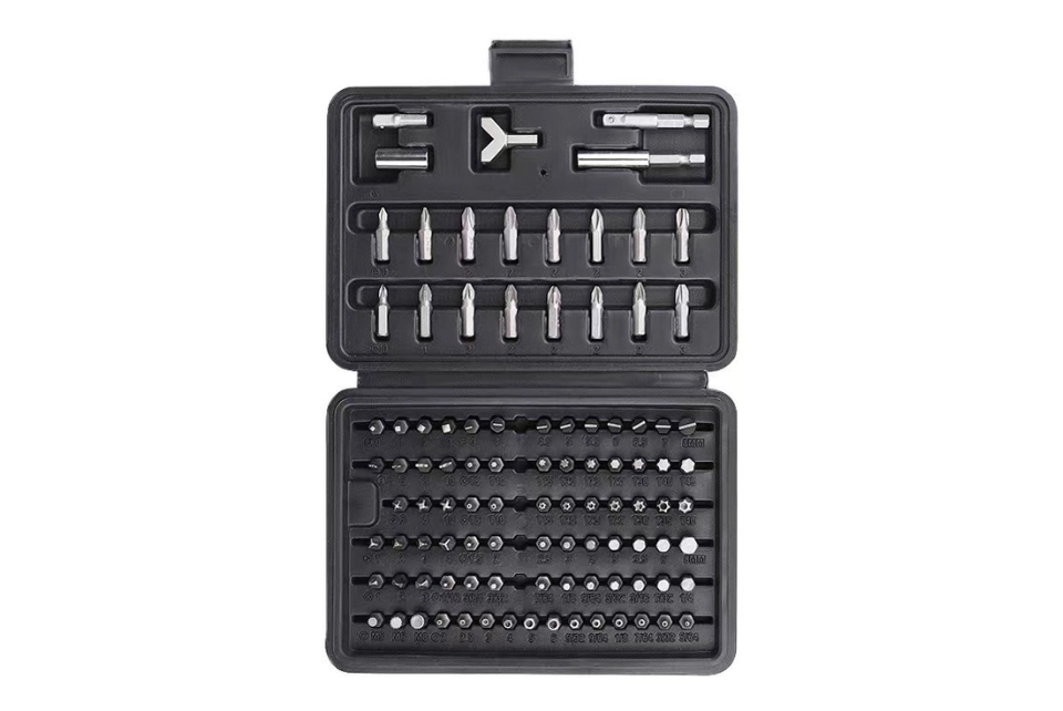 Security Bit Set 100pcs Material: CR-V 6150