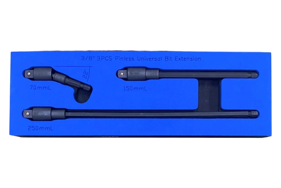 3pcs 3/8"Dr. Universal Bit Extension Set (2 Stage)