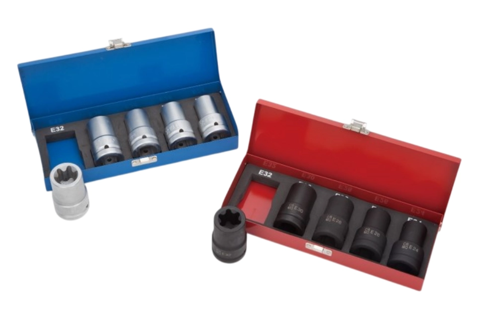 5PCS - 3/4"DR "E" Sockets Set
