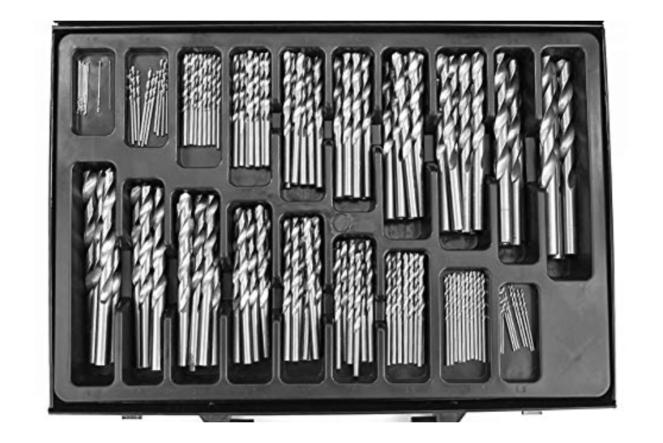 170pcs Twist Drill Set - White