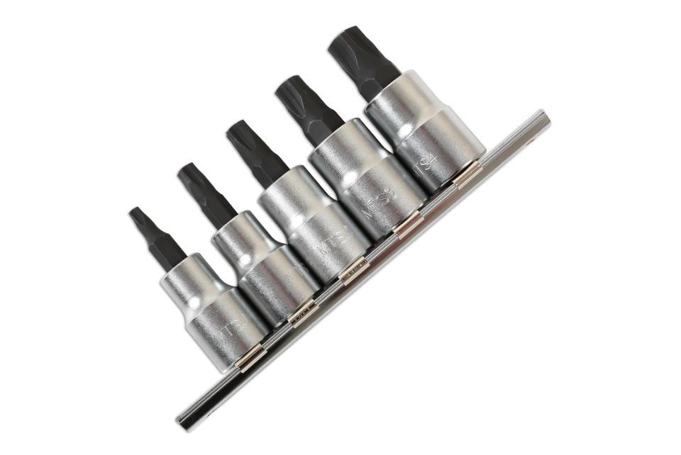 Mortorq Socket Bit Set 5 Pcs 3/8"Dr.