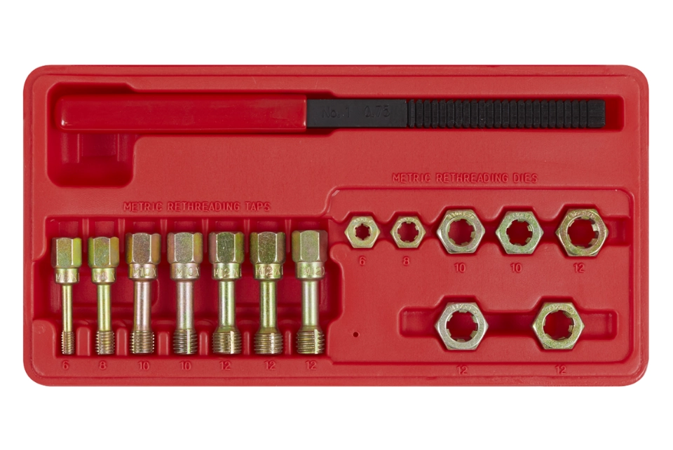 Re-Threader Kit 15PC Metric