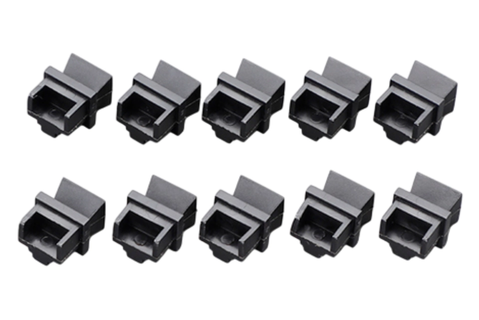 Dust Cover For RJ45 Plug / Black Color