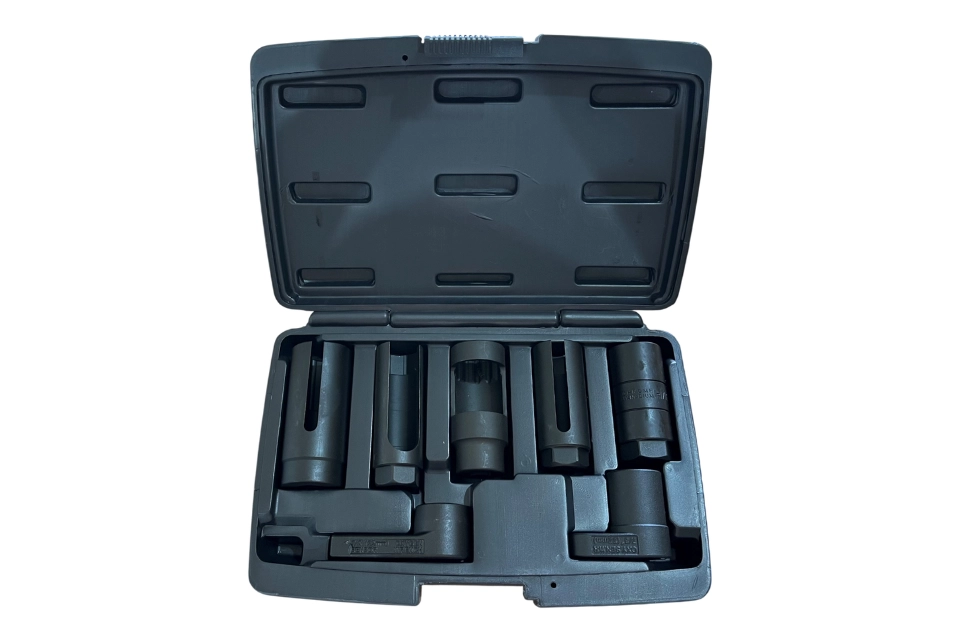 O2 Sensor Socket Set 7 Pcs - 3/8" & 1/2" SQDR.