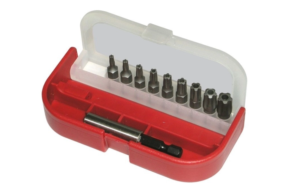 9pcs Security 5-Point Insert Bit Set