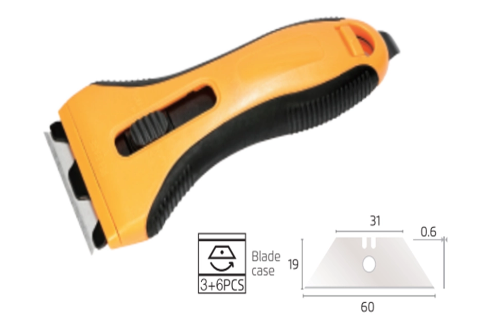 Multi Blades Auto-Loading Scraper - 6pcs Spare Blades