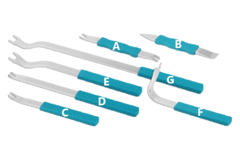Trim and Clip Lifter Tool Set (7 pcs)