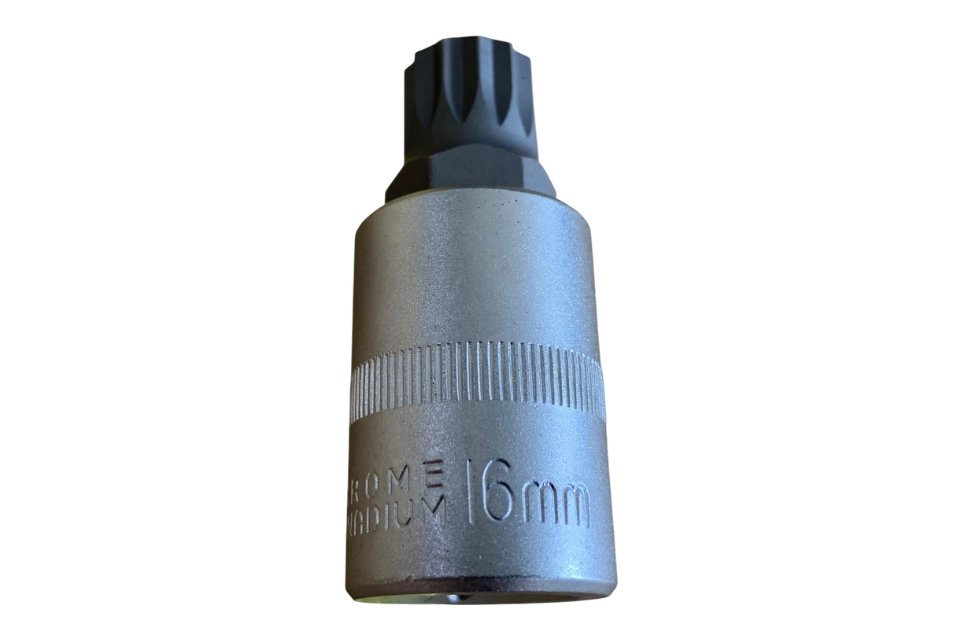 M16*1/2"dr*60mmL Socket Bits